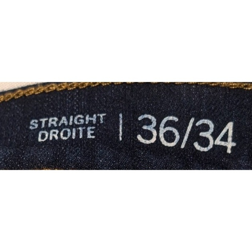 Tommy Jeans Mens 36x34 Straight Leg Dark Wash Indigo Denim Jeans New w/o tags - Picture 13 of 15